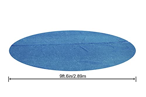 Bestway BW58241 10 feet Steel Pro Frame, Solar Swimming Pool Cover, Blue