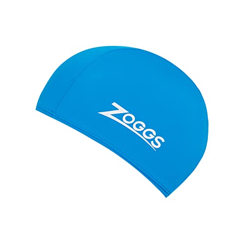 Zoggs Unisex Stretch Swimming Cap, Royal Blue, One Size UK