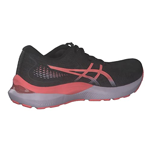 ASICS Women's Gel-Cumulus 24 Sneaker, Black/Papaya, 8.5 UK