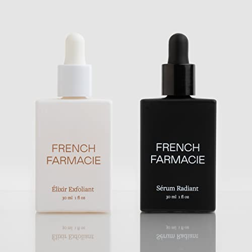 French Farmacie Sérum Radiant - Vegan & Cruelty-Free - Nourishing, Brightening Facial Serum With Essential Fatty Acids, Vitamins, Minerals & Antioxidants - Vegan & Cruelty-Free