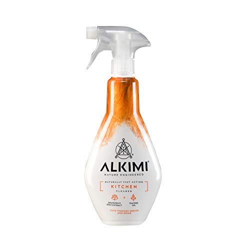 Alkimi Ultimate Collection Cleaning Pack 6 x 500ml - 2X Multi-Purpose Cleaner, 1x Bathroom Cleaner, 1x Kitchen Cleaner, 1x Window Cleaner & 1x Shiny Surface Cleaner - All Natural Antibacterial Spray