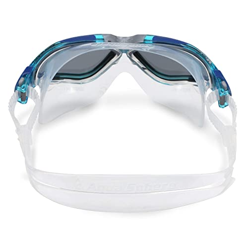 Aquasphere Vista Swimming Mask/Goggles Turquoise & Blue - Dark Lens