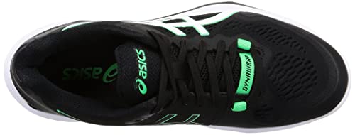 ASICS Men's Volleyball Shoes, Black New Leaf, 9.5 UK