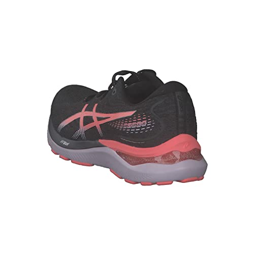 ASICS Women's Gel-Cumulus 24 Sneaker, Black/Papaya, 8.5 UK