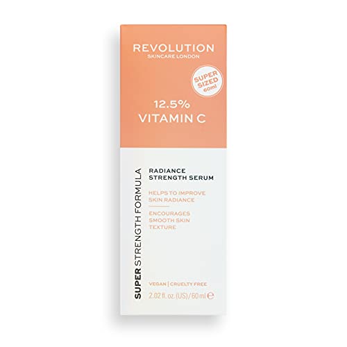 Revolution Skincare London, 12.5% Vitamin C Radiance, Serum, SUPER SIZED, 60ml