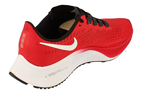 NIKE Air Zoom Pegasus 37 Mens Running Trainers BQ9646 Sneakers Shoes (UK 9 US 10 EU 44, University red White Black 600)