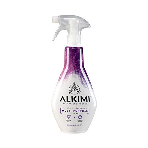 Alkimi Ultimate Collection Cleaning Pack 6 x 500ml - 2X Multi-Purpose Cleaner, 1x Bathroom Cleaner, 1x Kitchen Cleaner, 1x Window Cleaner & 1x Shiny Surface Cleaner - All Natural Antibacterial Spray