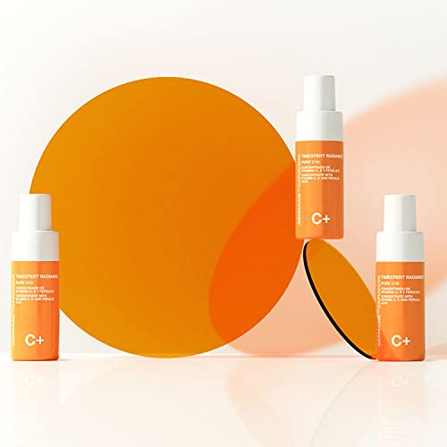 GERMAINE DE CAPUCCINI - Timexpert Radiance C+ | serum concentrate vitamins C, E and Ferulic - light serum for stretched and disabled skin - 3 x 10 ml