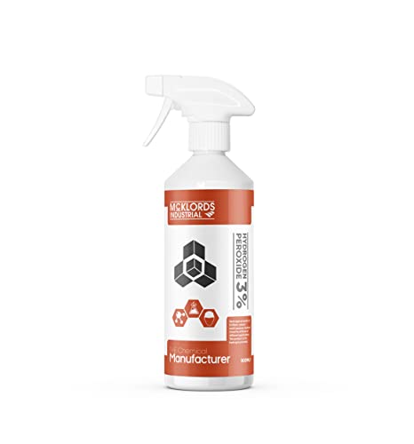 McKLords Hydrogen Peroxide 3% (6x 500ml)