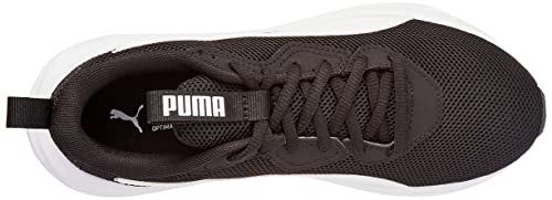 PUMA Unisex Incinerate Running Shoe, Black White, 12 UK