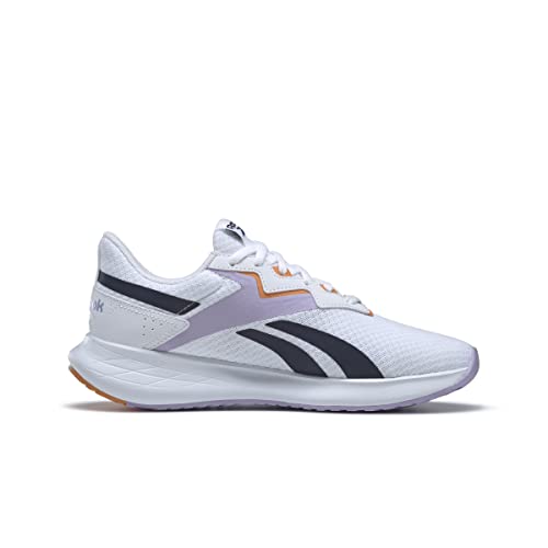 Reebok Women's Energen Plus 2 Sneaker, Footwear White/Purple Oasis/Vector Navy, 4.5 UK