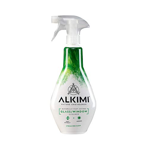 Alkimi Ultimate Collection Cleaning Pack 6 x 500ml - 2X Multi-Purpose Cleaner, 1x Bathroom Cleaner, 1x Kitchen Cleaner, 1x Window Cleaner & 1x Shiny Surface Cleaner - All Natural Antibacterial Spray