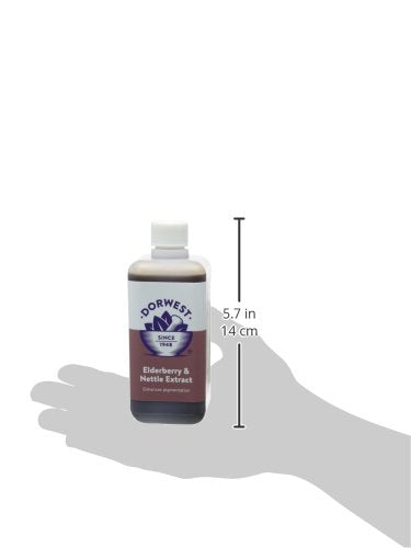 Dorwest Herbs Elderberry and Nettle Extract for Dogs and Cats 250 ml