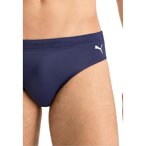 PUMA Men's Puma Classic Men's Swimming Swim Briefs, Navy, L UK