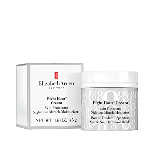 Elizabeth Arden Eight Hour Cream Skin Protectant Nighttime Miracle Moisturizer, 50ml