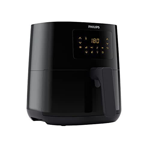 Philips Airfryer 3000 Series L, 4.1L (0.8Kg), 13-in-1 Airfryer, 90% Less fat with Rapid Air Technology, Digital, Recipe app (HD9252/91)