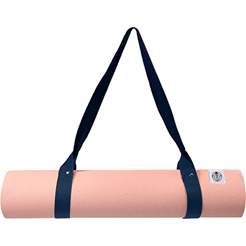 MYO GAIA TPE Yoga Mat for Women and Men, Exercise Mat for Home, Yoga, Pilates and Gym, Carry Strap Included, Eco Friendly Non-Slip Mat, 183x61x0.6cm