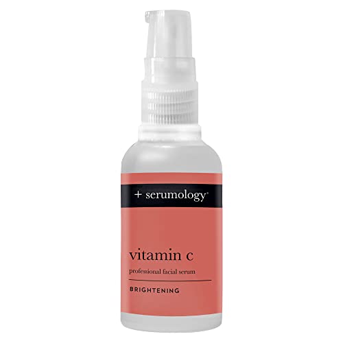 SERUMOLOGY VITAMIN-C Professional Face Serum 30ml, 100% Plant Based Natural Skincare Brightening Serum