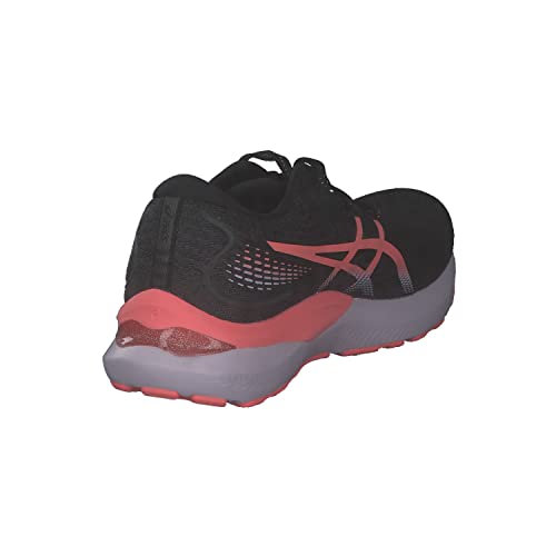 ASICS Women's Gel-Cumulus 24 Sneaker, Black/Papaya, 8.5 UK