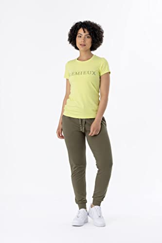 LeMieux Josie Joggers in Forest - Lightweight - Tailored Fit Activewear - Women's Lounge Wear - Sweatpants with Pockets & Drawstring - UK 18