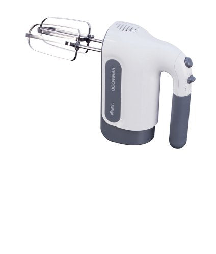 Kenwood Chefette HM680 Hand Mixer with Stainless steel Bowl, 5 speeds and pulse function,Stainless steel beaters and kneaders, 350W- White