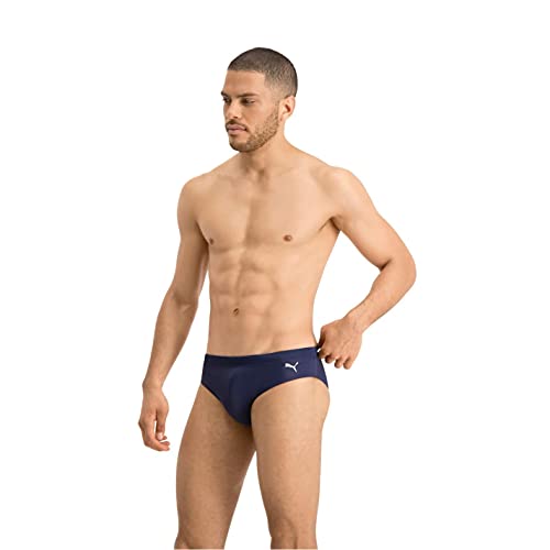 PUMA Men's Puma Classic Men's Swimming Swim Briefs, Navy, L UK