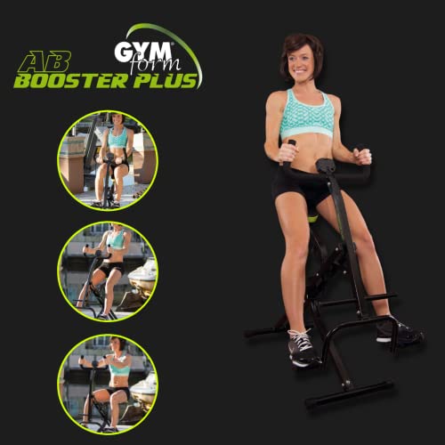 GYMFORM AB BOOSTER Workout Machine for Abs Arms Legs Back and Glutes Train Cardio Exercise at Home