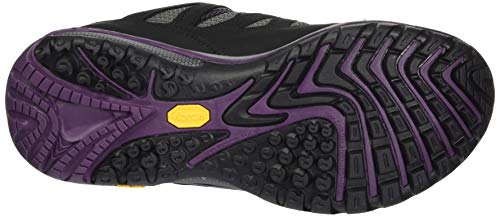 Merrell Women's Siren Sport 3 GTX Waterproof Walking Shoe, Black/Blackberry, 5