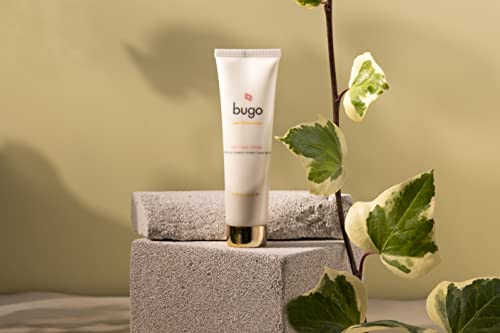 bugo Moisturizer Day Cream, Fully Vegan & Natural, Water Based and Repair Day Care Cream, Perfect Skin Care Face Cream, Suitable for Senstive Skin with Organic Unique Formula 50 mL.