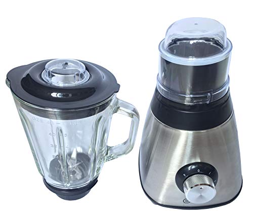 Multi Blender juicer Food Processor with Glass Jar & a Grinder Strong housing Smoothie Maker 1.5L Glass jar Removable Filling Cap for Easy Filling Ice Crushing Function