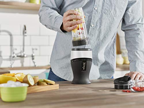 Ninja Nutri Slim Blender and Smoothie Maker [QB3001UKS], 700 W, Silver