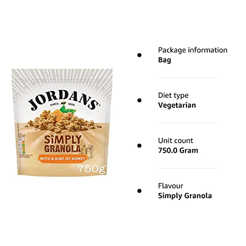 Jordans Simply Granola, Honey, 750g