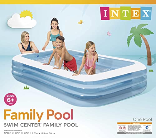 Intex 58484NP Family Swim Centre Inflatable Pool Garden Beach Toys, 305 X183 X56 cm, Multicolored