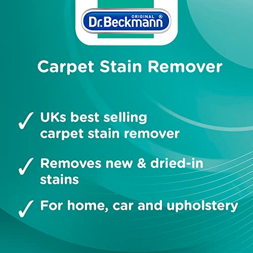 Dr. Beckmann Carpet Stain Remover | Removes new and dried-in stains | includes applicator brush (650 ml)