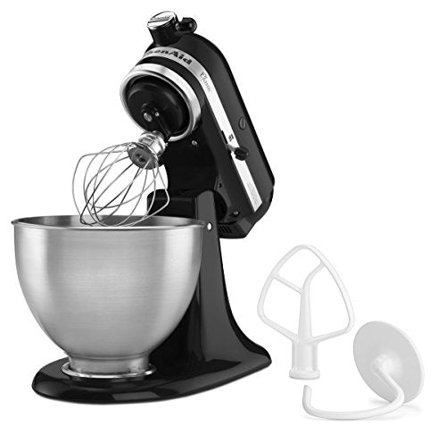 KitchenAid 5K45SSBOB Classic Stand Mixer, 4.3 Litre, 275 W, Onyx Black