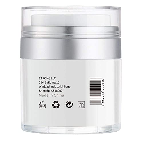 Retinol Moisturizer Cream,ETRONG Anti-aging Wrinkle Night/Day Cream for Face and Eye with 2.5% Retinol,Hyaluronic,Vitamin E and Jojoba Oil (50 ml)