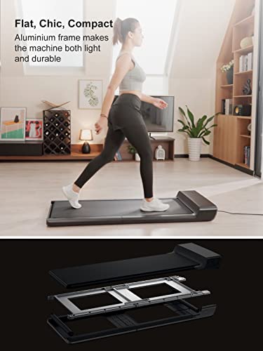 WalkingPad A1 Pro Folding Treadmill, 1.25HP 932W Under Desk Treadmill Quiet Motor 0.5-6km/h Walking Pad for Home Office