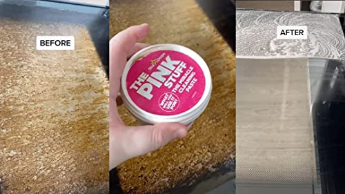 Pkge New Bigger Tub 850g Pink Stuff Cleaning Paste Non-Toxic All Purpose Tough Household Cleaner for Kitchen, Oven, Bathroom, and Stain Remover - Includes 1 x Cleaning Sponge