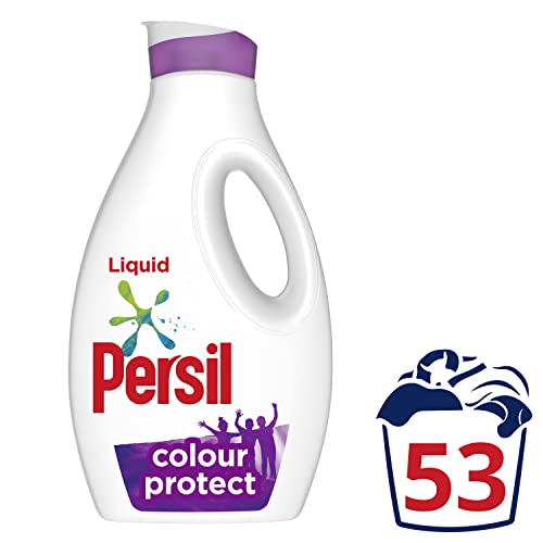 Persil Colour keeps colours bright Laundry Washing Liquid Detergent 100% recyclable bottle 53 wash 1.431 l