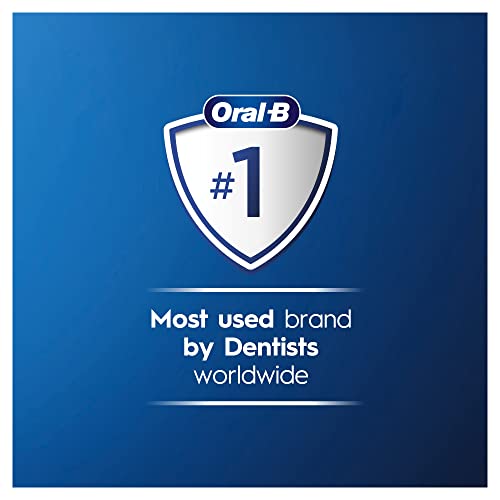 Oral-B Pro 3 Electric Toothbrush with Smart Pressure Sensor, 1 Cross Action Toothbrush Head, 3 Modes with Teeth Whitening, Gifts for Men/Women, 2 Pin UK Plug, 3000, Black