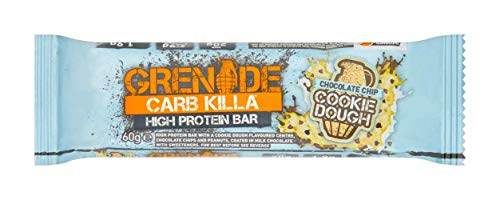 Grenade Carb Killa High Protein Bar, Chocolate Chip Cookie Dough, 60g