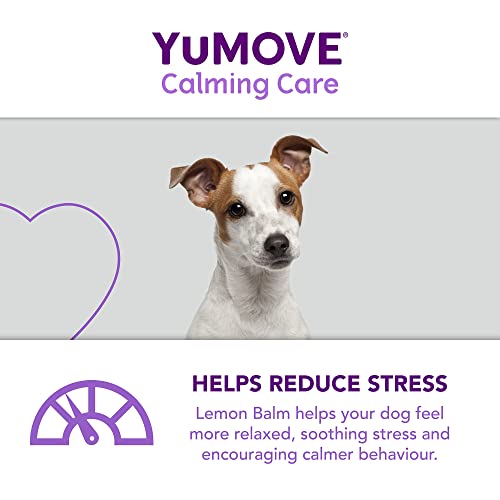 YuMOVE Calming Care for Adult Dogs | Previously YuCALM Dog | Calming Supplement for Dogs who are Stressed or Nervous |60 tablets | Packaging may vary