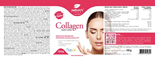 Nature's Finest by Nutrisslim Collagen Skincare with Naticol®, MSM, Vitamin C and Ashwagandha | High Absorption Collagen Drink Mix | Reduce Wrinkles and Improve Skin Elasticity (1)