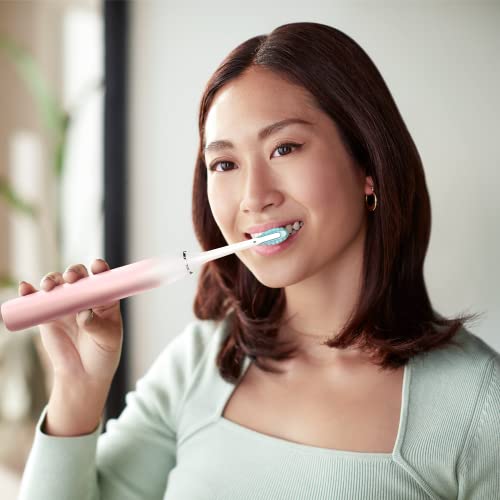 Philips Sonicare DiamondClean 9000 Series Power Electric Toothbrush Special Edition - Sonic Brush, Pink, with 1 x C3 Premium Plaque Control Brush Head (Model HX9911/84)