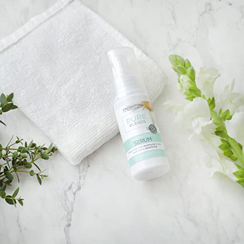 Creightons Pure Blends Hydrating Serum (50ml) - Help improve moisture levels and skins elasticity, with chamomile and cotton seed extracts. Dermatologically tested & fragrance free.