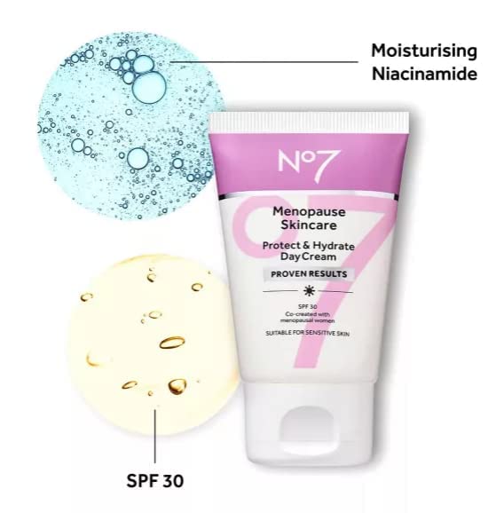 No7 Menopause Skincare Protect & Hydrate Day Cream spf30 - 50ml - (pack of 1)