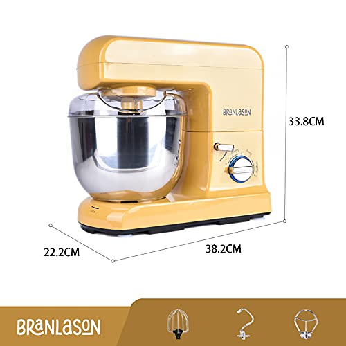 ranlason Stand Mixer 1300w Dough Blender Multifunction kitchen Food Mixer 5L Electric Cake Mixer with Bowl, Beater, Hook, Whisk Food Blender with Pulse Function and Turbo Speed Control (SM G 400)