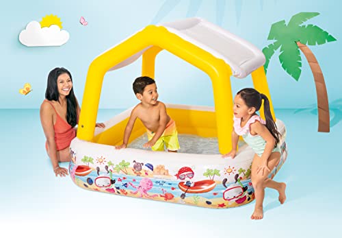 Intex 57470EP Sun Shade Pool Summer Beach Garden Bath Toys, 1.57m x 1.22m