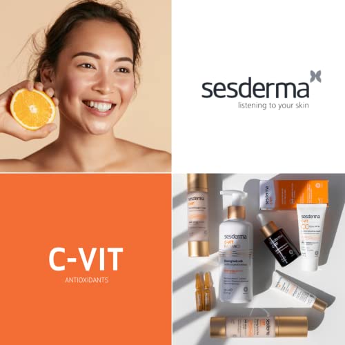 Sesderma | C-Vit Liposomal Serum | Hydrated and Radiant Skin | Antioxidant Serum | First Signs of Ageing | Pigmentation | Vitamin C Serum for Face | Professional Skincare | 30 ml