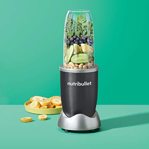 NUTRiBULLET NBR-0509 600 Series Starter Kit - Nutrient Extractor High Speed Blender - 600 W - Graphite